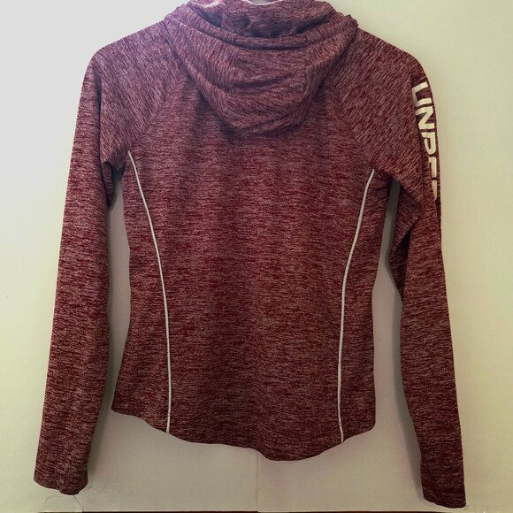 Under Armour Women's UA Velocity Wordmark Lightweight Red Hoodie Size S - Picture 4 of 6